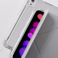 "AmazingThing" minimalus dėklas "iPad 11" 2025 - šviesiai pilkas