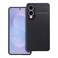 Dėklas telefonui CARBON PREMIUM SAMSUNG S25 Edge juodas