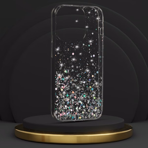 Brilliant skaidrus dėklas telefonui Iphone 16 Pro - skaidrus