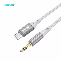 BWOO AUX Laidas Type C to 3.5mm Jack audio AUX074