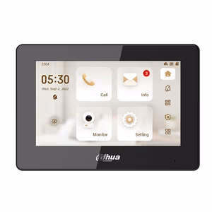 IP domofono monitorius 7 col. 1024x600,Micro SD kortelės prievadas,PoE(802.3af), SIP