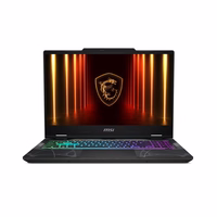 MSI Cyborg 15 B13WFKG-625XPL Intel® Core™ i5 i5-13420H Knyginis kompiuteris 39,6 cm (15.6") „Full HD“ 16 GB DDR5-SDRAM 512 GB SSD NVIDIA GeForce RTX 5060 Wi-Fi 6E (802.11ax) NoOS Juoda