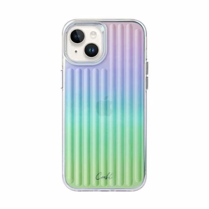 Uniq Coehl Linear dėklas telefonui iPhone 14 - perlamutrinis