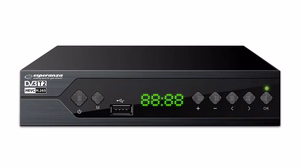 Esperanza EV107R – ресивер цифрового эфирного телевидения DVB-T2 H.265/HEVC, чёрный