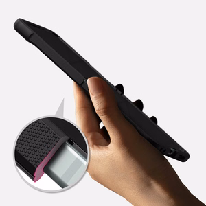 Ringke Onyx magnetinis MagSafe dėklas Samsung Galaxy Z Flip 7 - juodas