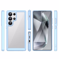 Dėklas telefonui (m) su gelio rėmeliu Samsung Galaxy S25 Ultra - mėlynas (m)