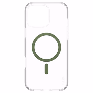 CARE by PanzerGlass Flagmano dėklas telefonui iPhone 16 Pro Max 6.9" žalias/žalias Magnetinis 1372