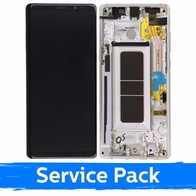 LCD ekranas suderinamas su Samsung N950 Note 8 su rėmeliu / Maple Gold / (Service Pack)