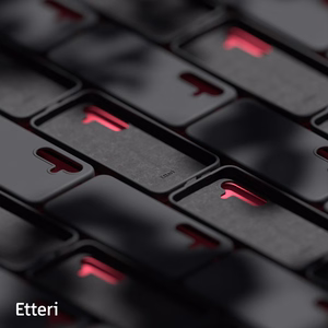 Etteri Silikoninis dėklas for Samsung Galaxy S24 FE juodas