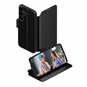 CARE by PanzerGlass piniginės tipo dėklas Samsung Galaxy S26 FE, juodas