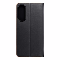 LUNA Knyga Auksinė Samsung S25 Edge juoda