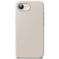 Ringke Silikoninis Magsafe iPhone 16e dėklas - smėlio