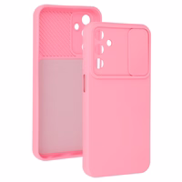 Camshield Soft dėklas telefonui Samsung Galaxy A15 4G/5G šviesiai rožinis