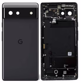 Galinis dangtelis Google Pixel 6 Stormy Black originalus (used Grade B)