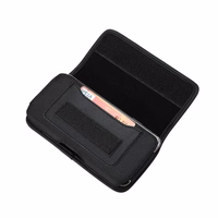 Horizontalus universalus dėklas OXFORD modelis 3 IPHONE 11 / 11 PRO / 12 / 12 PRO / 13 / 13 PRO / SAMSUNG A10 / A41 / A50 / A51 / HUAWEI P30 LITE / P40 / P8 / P9 LITE juodas