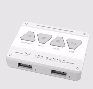 ASUS TUF GAMING TF120 ARGB WHITE EDITION 3IN1 oro aušintuvas 12 cm 3 vnt.