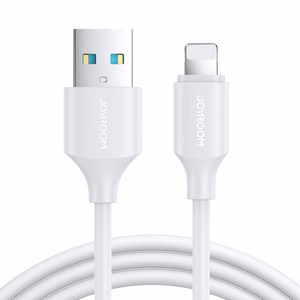 Joyroom Long-Lasting Series A9 USB-A / Lightning 2.4A kabelis 1m - baltas
