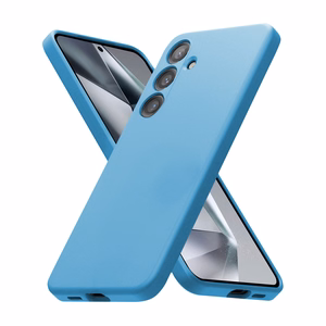 Crong Color Cover dėklas, skirtas Samsung Galaxy S24, mėlynas