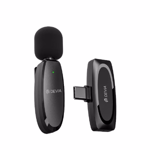 Devia microphone for smartfon Kintone USB-C juodas