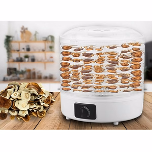 LTC 5-Tray Food Dehydrator for Mushrooms and Fruit, Round