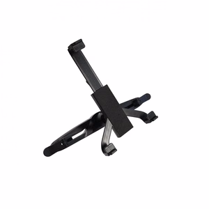 Automobilinis laikiklis priekinio stiklo / prietaisų skydelio / galvos atramos tvirtinimui (planšetėms 7"–10") AX-01 juodas