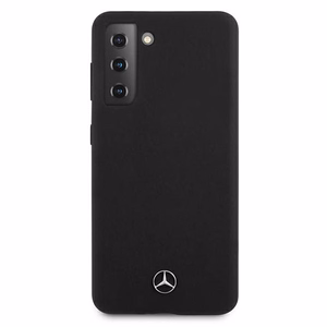 Dėklas telefonui Mercedes Silikoninis Line dėklas Samsung Galaxy S21 juodas