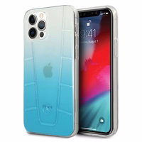 Mercedes Transparent Line dėklas telefonui iPhone 12 / iPhone 12 Pro - mėlynas