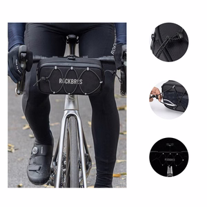 Rockbros TL001 ROAD TO SKY 1.9L Waterproof Handlebar Bike Bag - Black