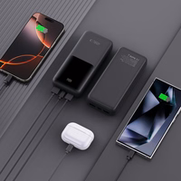 Išorinė baterija Tech-Protect PB02 20000mAh 22.5W - juoda