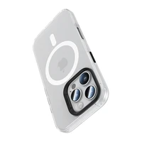 Benks magnetinis Lucid Armor dėklas telefonui iPhone 16 Pro baltas (0065)