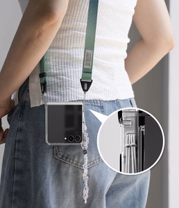 Ringke Fusion Flap чехол для Samsung Galaxy Z Flip 8 — прозрачный