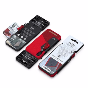 Чехол Nordic Elements Saeson Freja для iPhone XS Max, красный