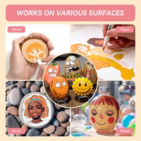 Akriliniai markeriai - flomasteriai ARRTX 30C, 30 spalvų, odos atspalvių