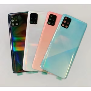 Galinis dangtelis skirtas Samsung A715 A71 / Prism Crush Black / (su kameros stikliuku) HQ