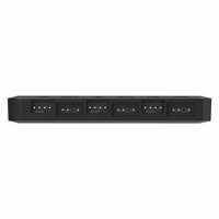 Ventiliatorių valdymo blokas kompiuteriui Darkflash RC2 RGB PWM + nuotolinio valdymo pultelis (juodas)