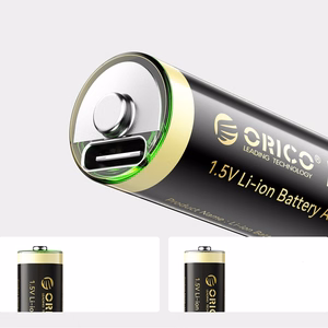 Orico Ener-G EG5C lithium battery 1.5V 2100mWh AA USB-C rechargeable battery 2 pcs.