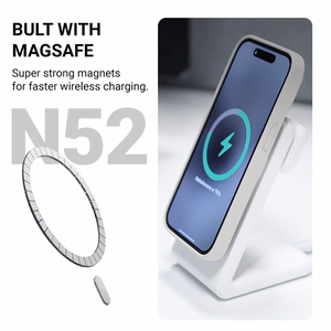 Crong Color Cover Magnetic MagSafe dėklas, skirtas iPhone 16 Pro, juodas