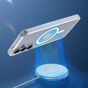 Su MagSafe suderinamas DUX DUCIS CLIN MAG dėklas SAMSUNG S26 FE, skaidrus