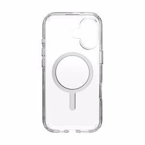 Speck Presidio Perfect Clear MagSafe - iPhone 17 dėklas (Clear / sidabrinis)