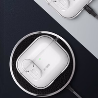 Tech-Protect Slim Hook dėklas AirPods 4 (m) - skaidrus