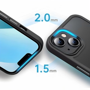 Dėklas Reach Matte MagSafe Apple iPhone 13 Pro juodas