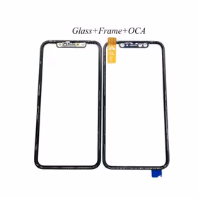 Komplektas restauravimui skirtas "Pro+" Apple iPhone XR / stiklas + OCA + Rėmelis / originalus