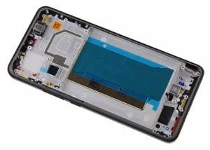 Ekranas Xiaomi 13T 5G/13T Pro 5G su lietimui jautriu stikliuku ir rėmeliu Black originalus (service pack)