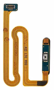 Lanksčioji jungtis Samsung A135/A137 A13 on/off + Fingerprint mygtuku Peach originali (service pack)