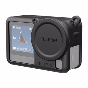 Telesin silikoninis apsauginis dėklas DJI Osmo Action 6 (juodas)