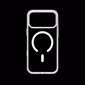 JUST MUST MAGSAFE CRYSTAL I dėklas iPhone 17 Pro Max skaidrus