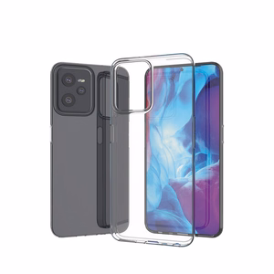 Itin plonas 0.5mm dėklas telefonui Realme C35 skaidrus