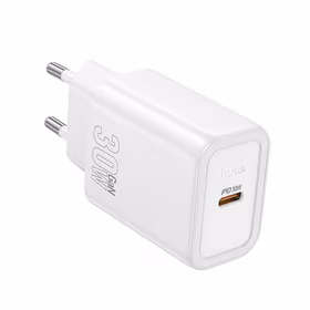 Įkroviklis Hoco N62 (1xUSB-C 30W) baltas