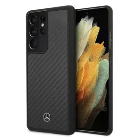 Mercedes Dynamic Line dėklas Samsung Galaxy S21 Ultra - Juodas