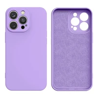 Silicone dėklas Samsung Galaxy A14 5G / Galaxy A14 - violetinis